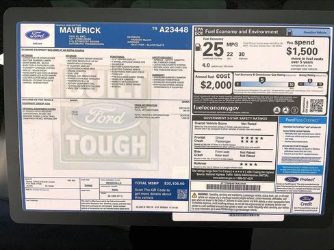 New 2026 Ford Maverick XL AWD/4WD image 21