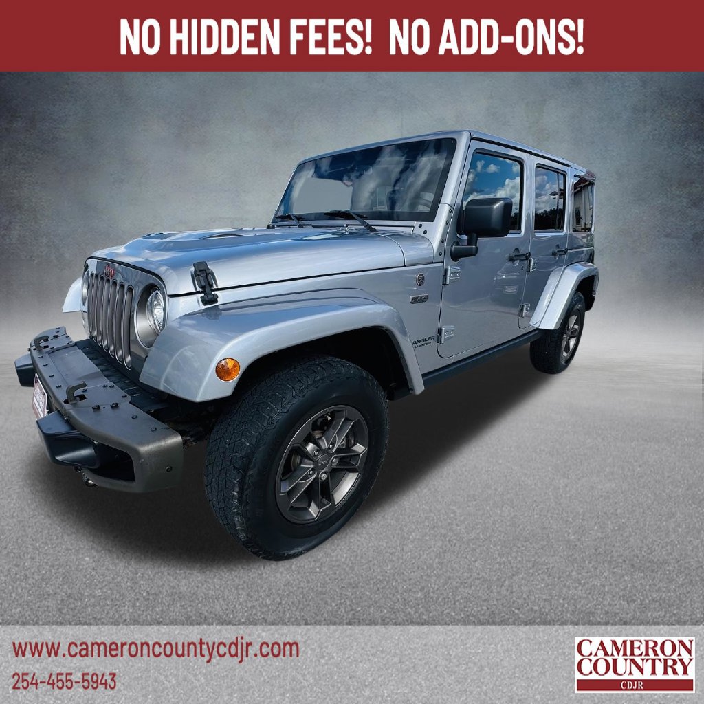 Used 2017 Jeep Wrangler Unlimited Sahara AWD/4WD image 4