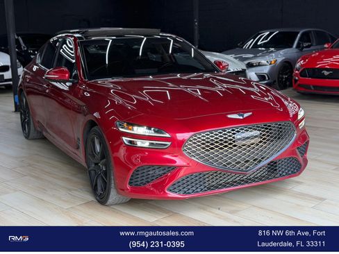 Used 2022 Genesis G70 2.0T w/ Prestige Package AWD/4WD image 14
