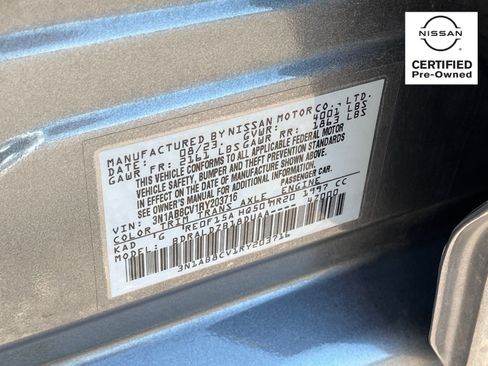 Certified 2024 Nissan Sentra SV w/ All-Weather Package FWD image 29