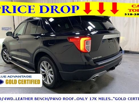 Certified 2022 Ford Explorer Limited w/ Equipment Group 301A image 6