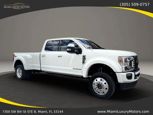 Used 2022 Ford F450 Platinum w/ FX4 Off-Road Package image 1