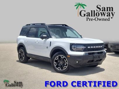 Certified 2025 Ford Bronco Sport Outer Banks w/ Outer Banks Tech Package+