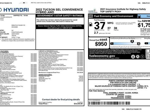 Used 2022 Hyundai Tucson SEL image 25