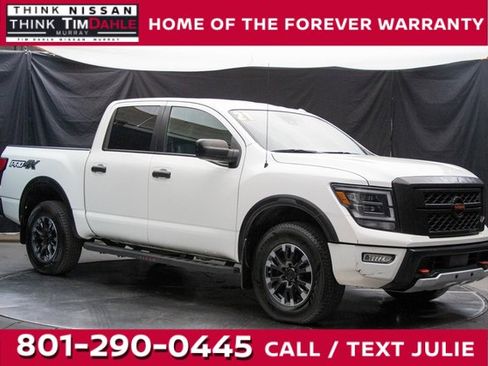 Used 2021 Nissan Titan PRO-4X w/ Off Road Protection Package image 1