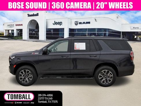 Used 2023 Chevrolet Tahoe Z71 w/ Luxury Package AWD/4WD image 4