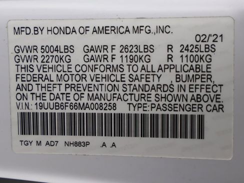 Used 2021 Acura TLX SH-AWD w/ Advance Package image 48