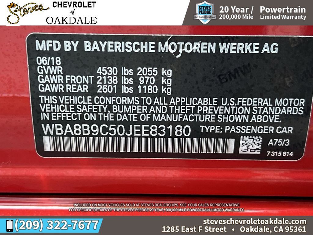 Used 2018 BMW 330i Sedan w/ Convenience Package RWD image 37