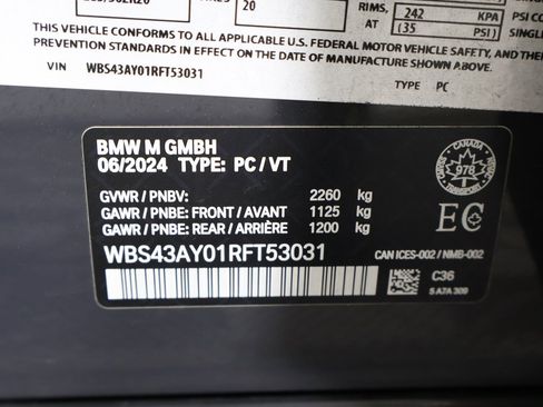 Used 2024 BMW M3 Competition image 64