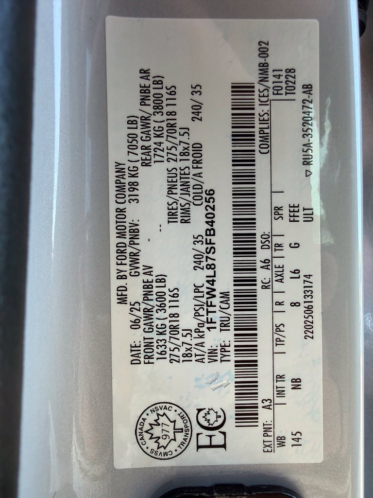 Used 2025 Ford F150 Tremor w/ Equipment Group 402A High AWD/4WD image 29