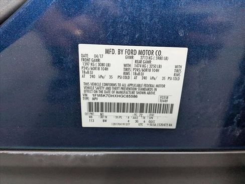 Used 2017 Ford Explorer XLT w/ Equipment Group 202A FWD image 26