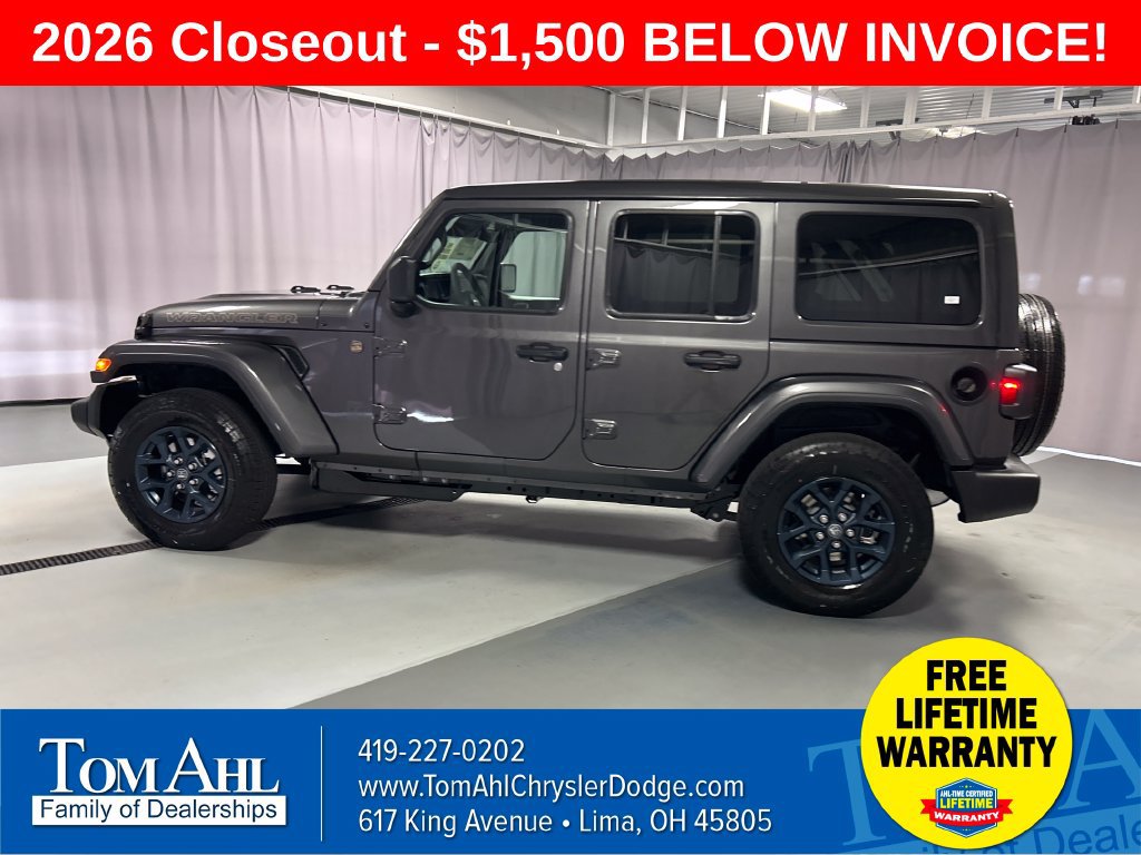New 2026 Jeep Wrangler Unlimited Sport AWD/4WD image 4