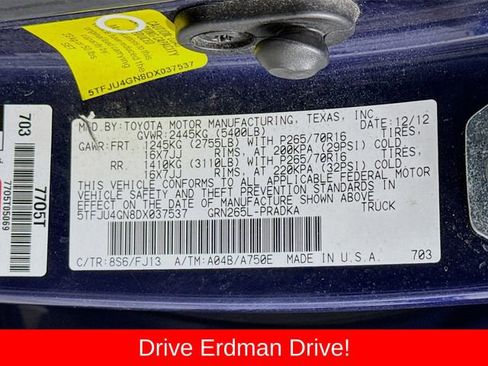 Used 2013 Toyota Tacoma PreRunner w/ TRD Off-Road Pkg RWD image 31