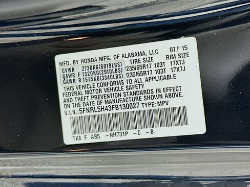 Used 2015 Honda Odyssey EX image 32
