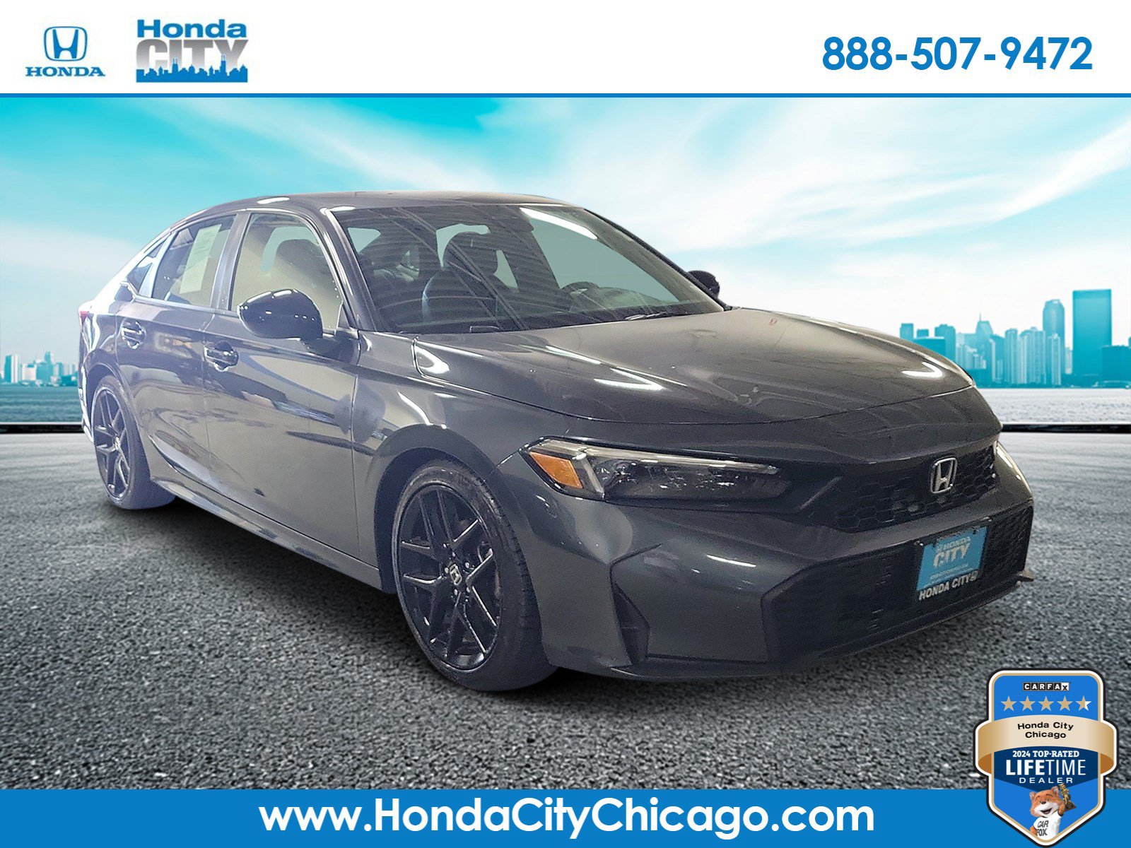 Used 2025 Honda Civic Sport image 1