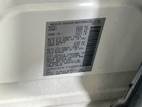 Used 2023 Nissan Pathfinder SL w/ SL Premium Package image 34