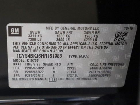 Used 2017 Cadillac Escalade Luxury AWD/4WD image 54