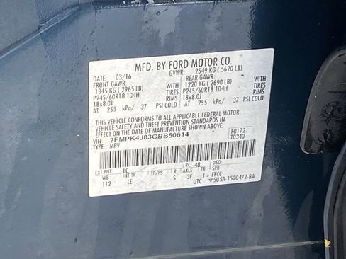 Used 2016 Ford Edge SEL w/ Equipment Group 201A image 34