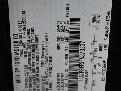 Used 2015 Ford Mustang GT Premium w/ Equipment Group 401A image 13