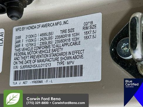 Used 2018 Honda CR-V EX image 34