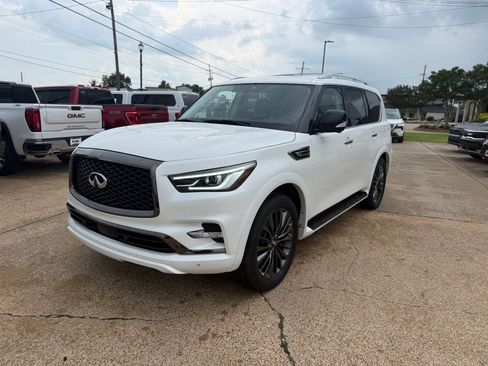 Used 2021 INFINITI QX80 Premium Select w/ Cargo Package RWD image 1