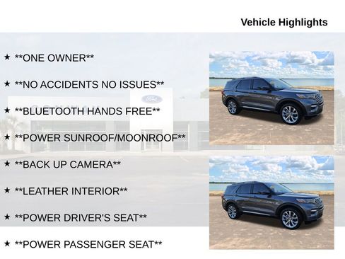 Used 2023 Ford Explorer Platinum w/ Technology Package image 3