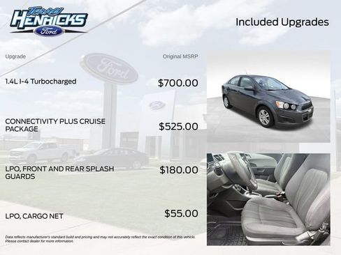 Used 2012 Chevrolet Sonic LT FWD image 8