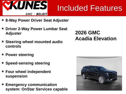 Used 2026 GMC Acadia Elevation w/ Elevation Premium Package