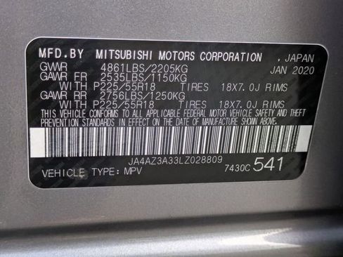 Used 2020 Mitsubishi Outlander SEL AWD/4WD image 38