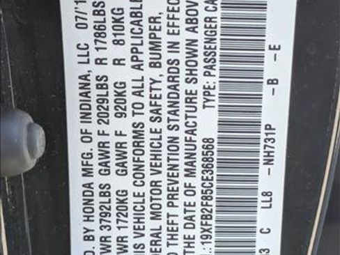 Used 2012 Honda Civic EX image 15
