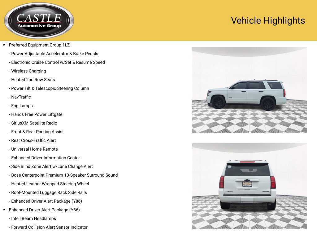 Used 2017 Chevrolet Tahoe Premier AWD/4WD image 8