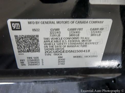 Used 2022 Chevrolet Silverado 1500 LTZ w/ LTZ Premium Package AWD/4WD image 28