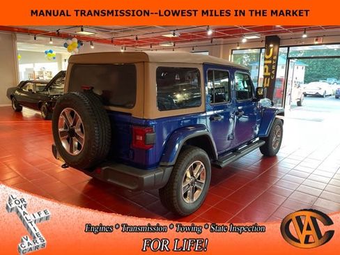 Used 2020 Jeep Wrangler Unlimited Sahara AWD/4WD image 5