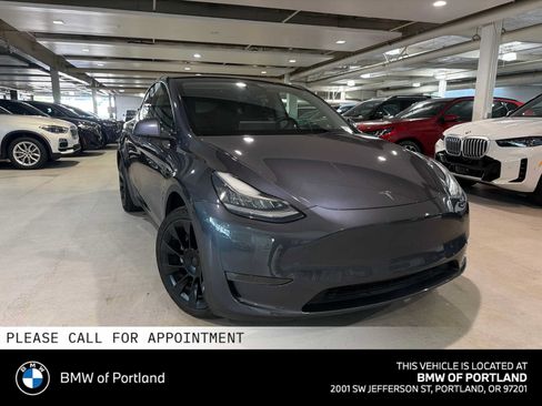 Used 2021 Tesla Model Y Long Range AWD/4WD image 1