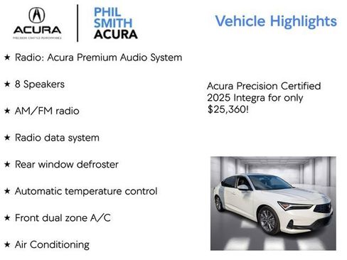 Certified 2025 Acura Integra FWD image 5