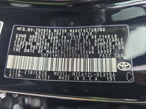 New 2026 Toyota Corolla XSE FWD image 32