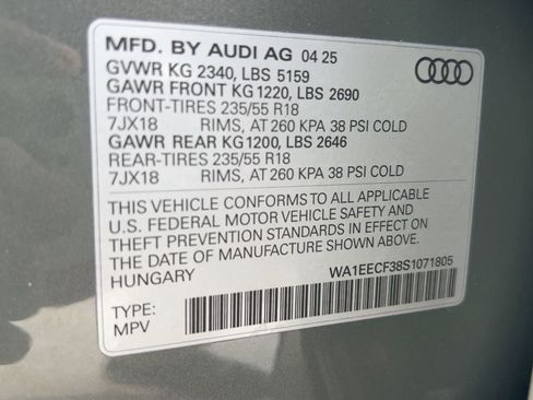 Used 2025 Audi Q3 2.0T Premium Plus w/ Premium Plus Package image 20