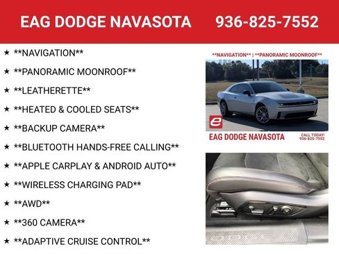 Used 2024 Dodge Charger Daytona Scat Pack w/ Plus Group AWD/4WD image 4