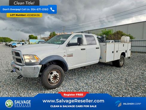 Used 2017 RAM 5500 Tradesman w/ Ambulance Prep Group image 3