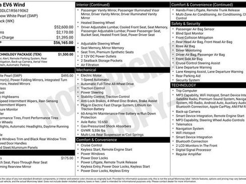 Certified 2024 Kia EV6 Wind w/ Wind Technology Package AWD/4WD image 37