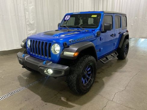 Used 2021 Jeep Wrangler Unlimited Rubicon 4xe w/ Cold Weather Group image 8