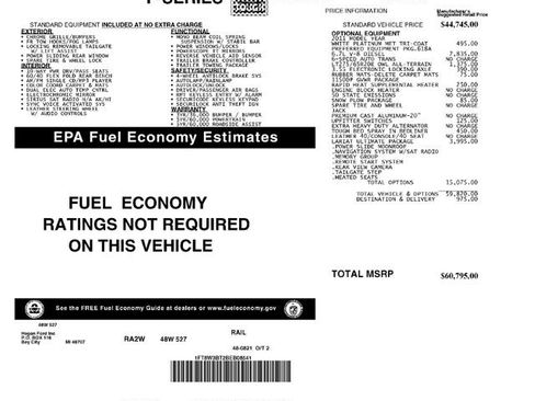 Used 2011 Ford F350 Lariat w/ Lariat Ultimate Pkg AWD/4WD image 32