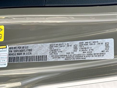 New 2026 Jeep Gladiator Willys image 20