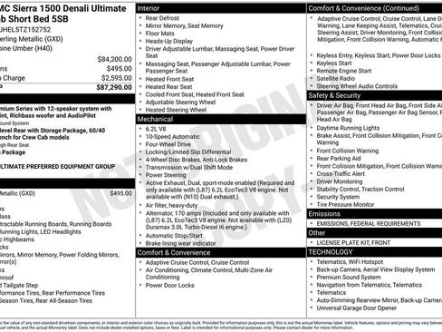 New 2026 GMC Sierra 1500 Denali Ultimate image 7