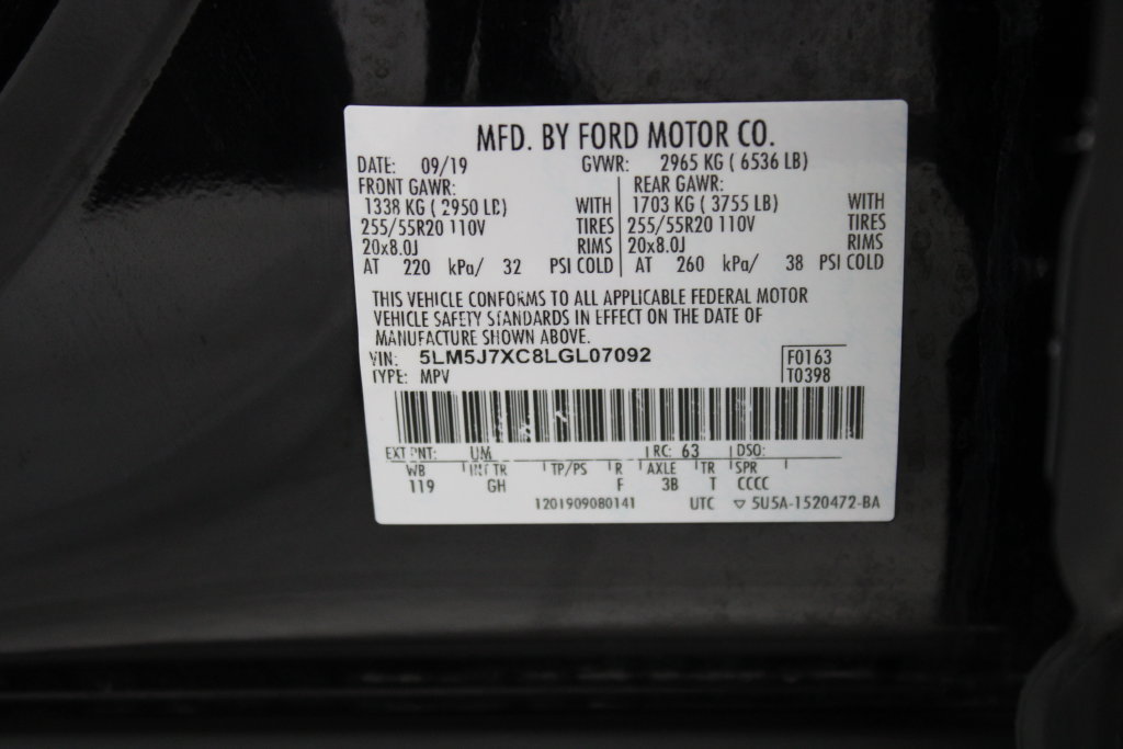Used 2020 Lincoln Aviator Reserve w/ Elements Package Plus AWD/4WD image 48