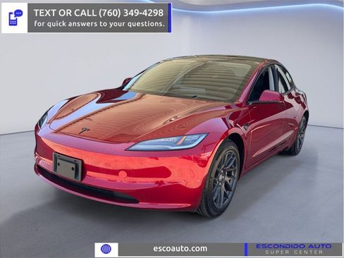 Used 2025 Tesla Model 3 Long Range RWD image 1