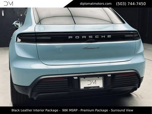 Used 2025 Porsche Macan 4 Electric AWD/4WD image 16