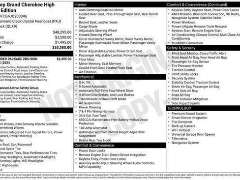 Used 2018 Jeep Grand Cherokee High Altitude AWD/4WD image 12