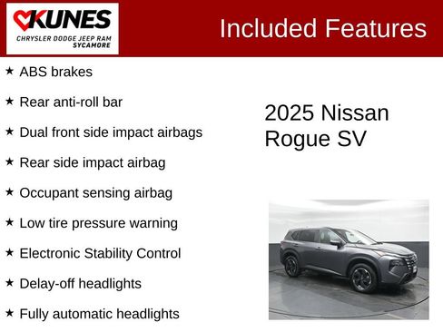 Used 2025 Nissan Rogue SV AWD/4WD image 4