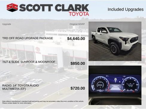 Used 2024 Toyota Tacoma TRD Off-Road w/ TRD Off Road Upgrade Package AWD/4WD image 8